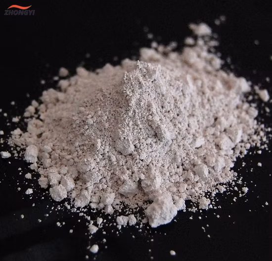 Polvere di silicato di zirconio bianco Materia prima ceramica di silicato di zirconio Zrsio4