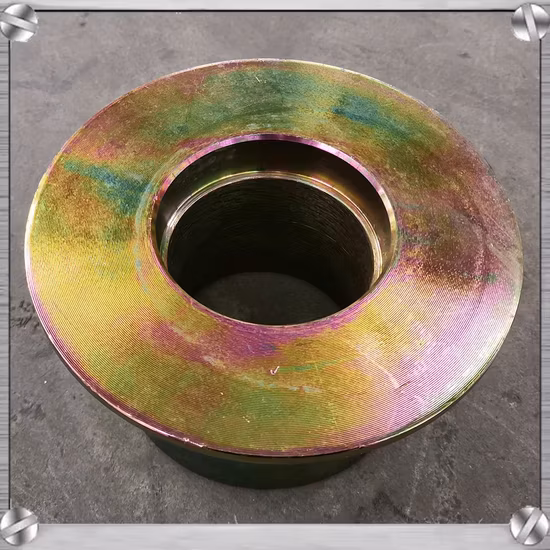 Parti in acciaio lavorate CNC di alta qualità ISO9000 per macchine edili